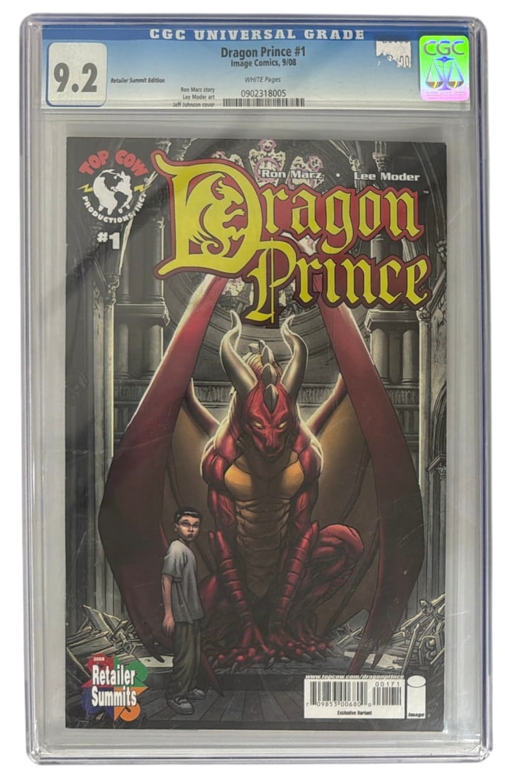 Image Comics Dragon Prince | No. 1 | Graded 9.2: Image Comics Dragon Prince | No. 1 | Graded 9.2