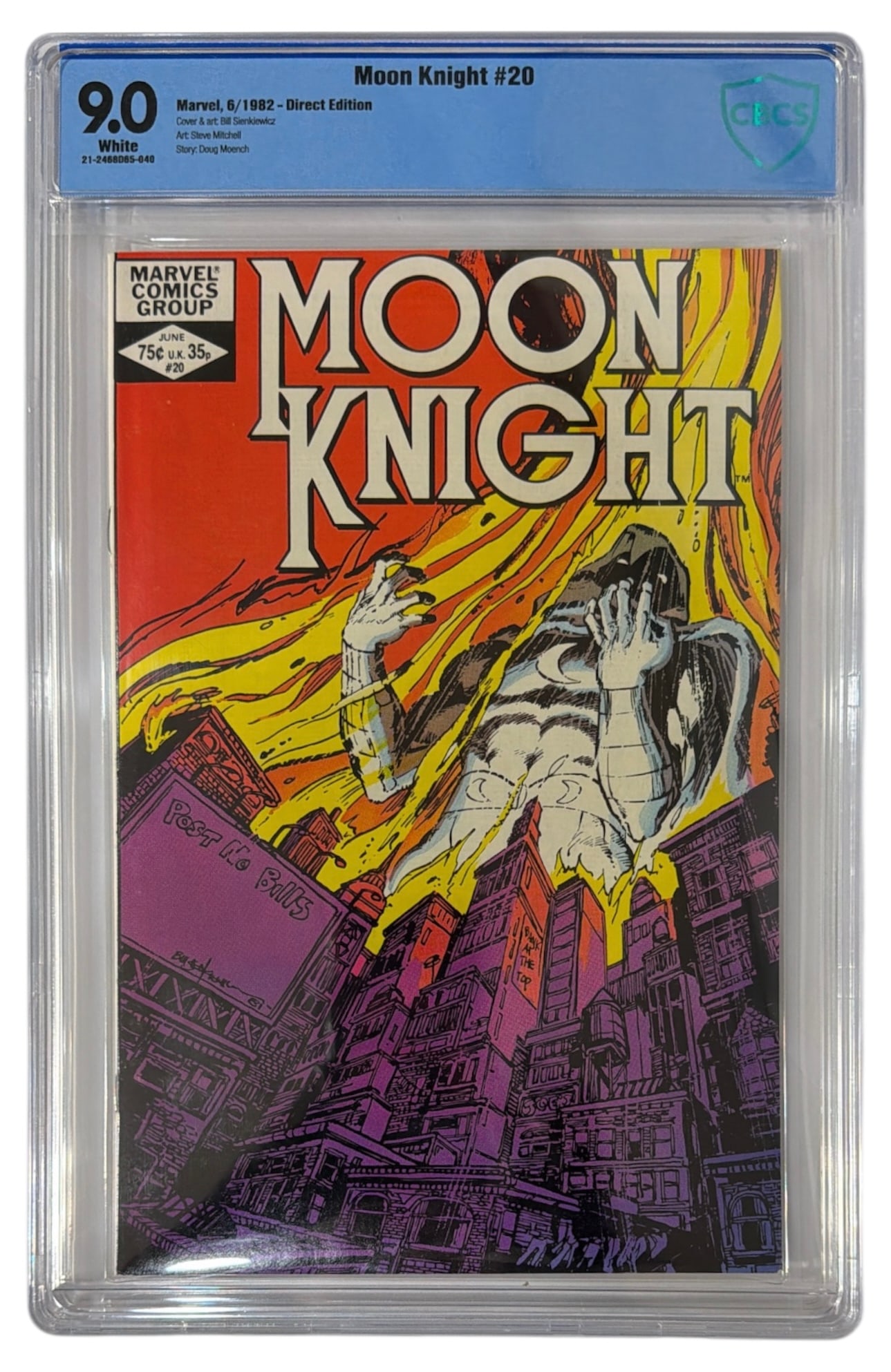 Marvels Moon Knight | No. 20 | Graded 9.0 (1 of 2)
