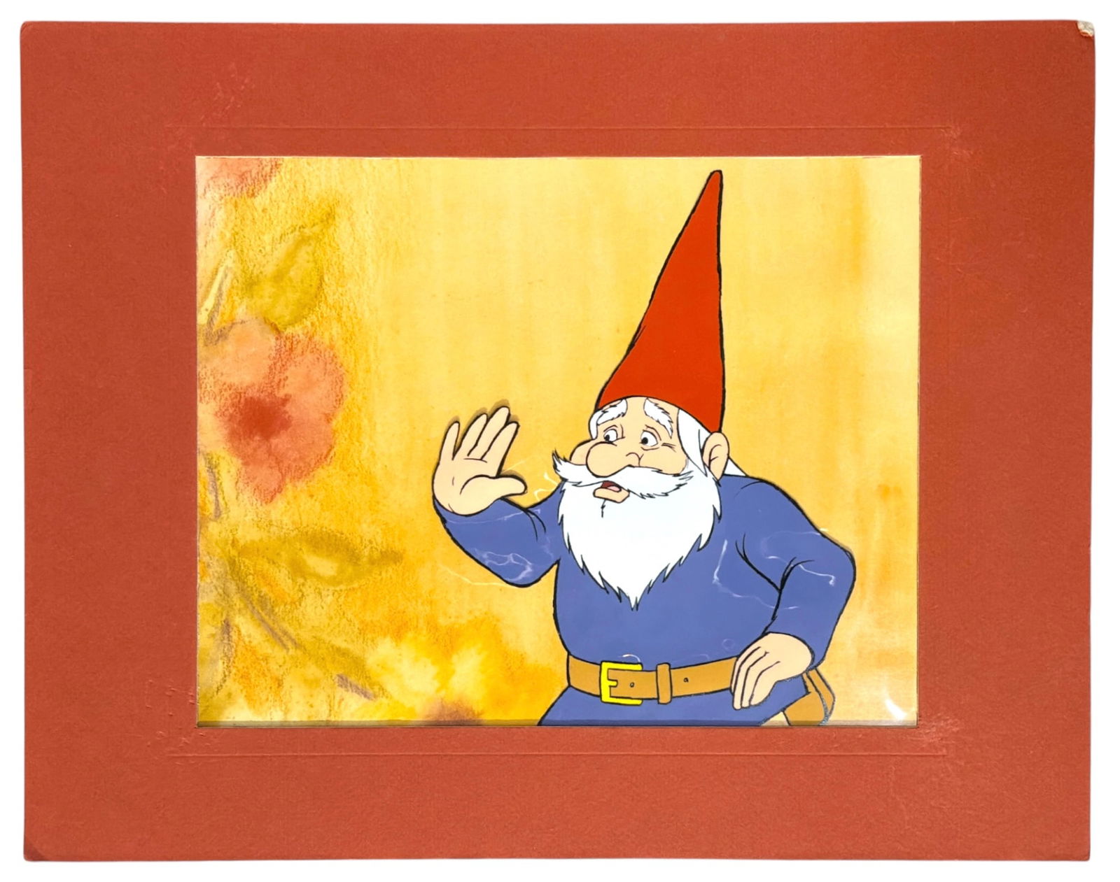Animation Cel From Gnomes: Animation Cel From Gnomes