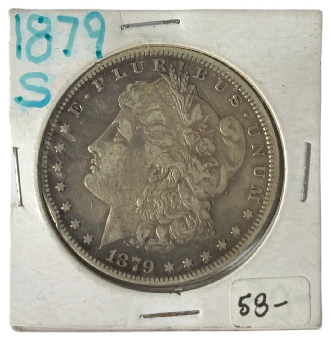 879 S Morgan Silver Dollar: 879 S Morgan Silver Dollar