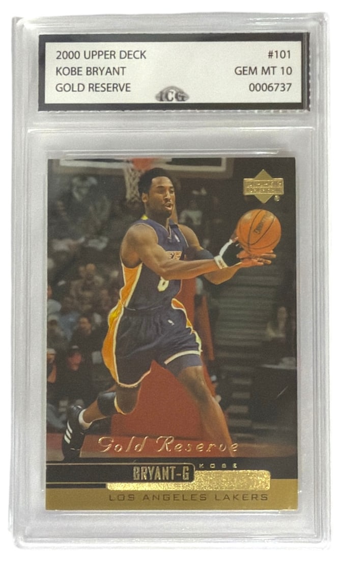 2000 Upper Deck Kobe Bryant | No. 101 | Graded 10 (1 of 2)