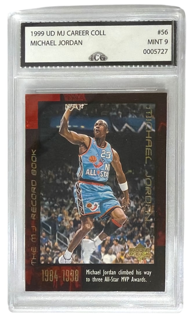1999 Michael Jordan | MJ Career Coll. | No. 56 | Graded 9 (1 of 2)