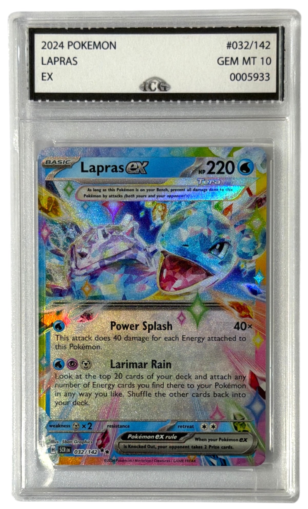 2024 Lapras | Pokemon EX | Graded 10 (1 of 2)
