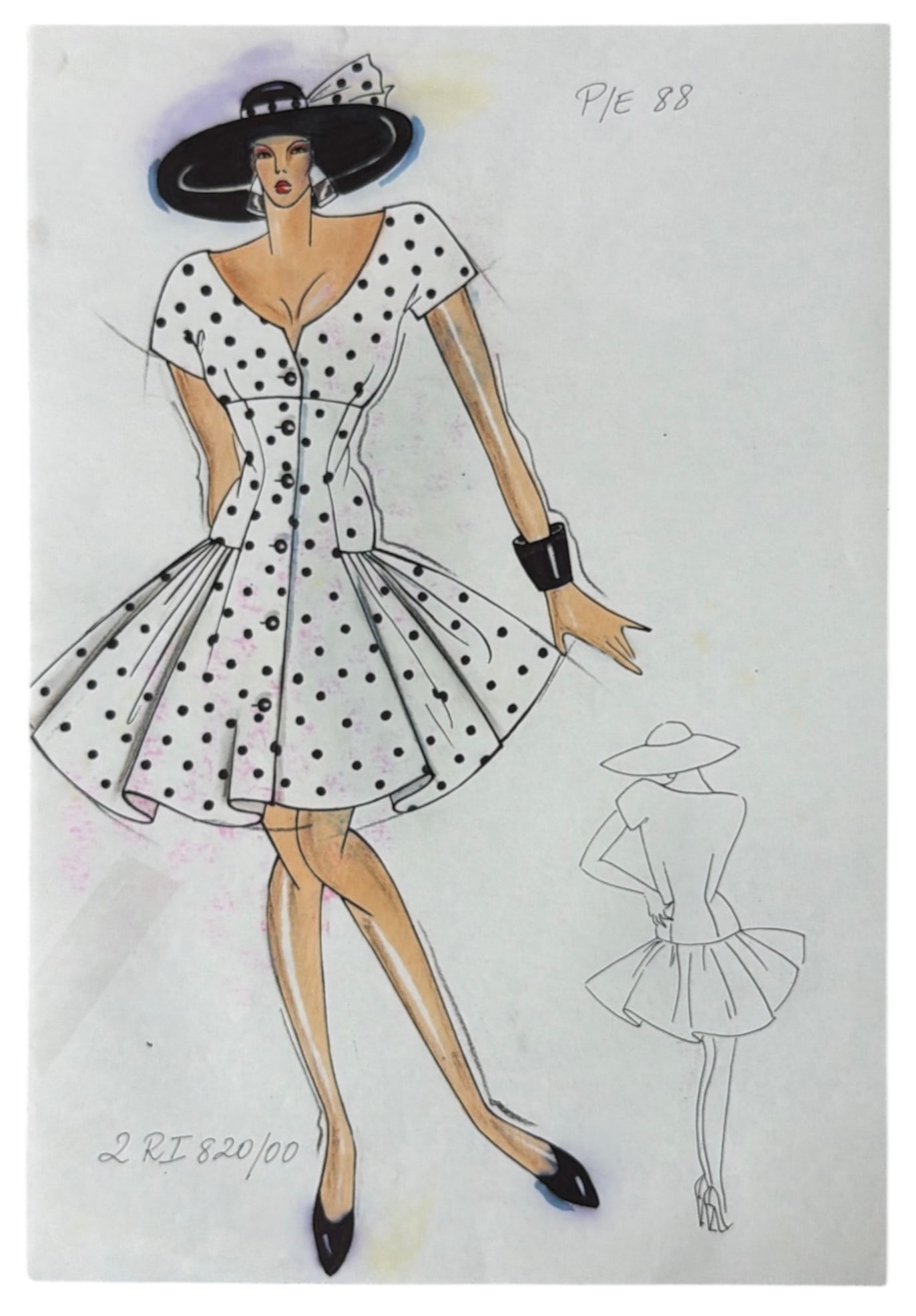 Designer Hand Drawn Artwork From Fashion Company Dior: Designer Hand Drawn Artwork From Fashion Company Dior