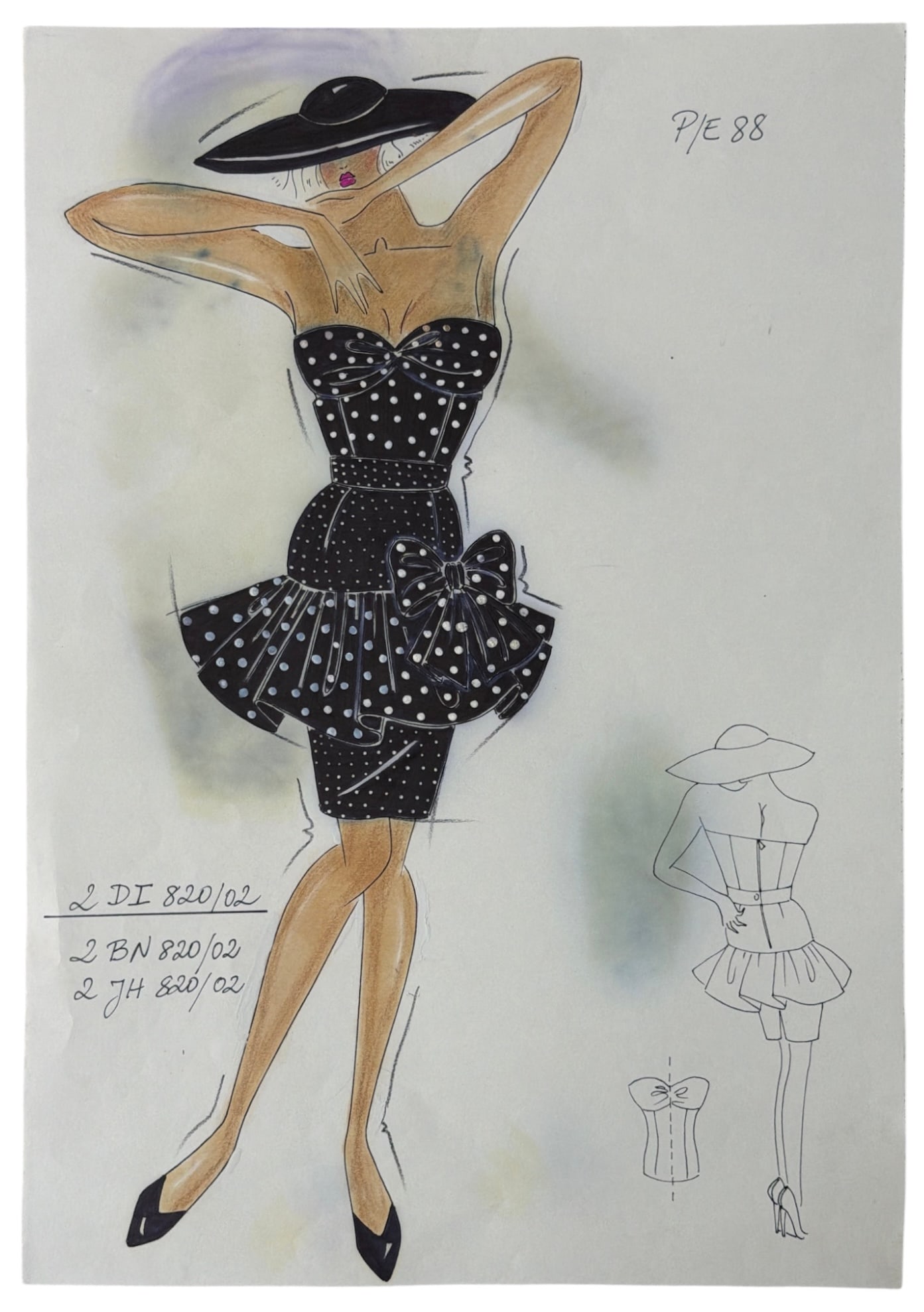 Designer Hand Drawn Artwork From Fashion Company Dior: Designer Hand Drawn Artwork From Fashion Company Dior