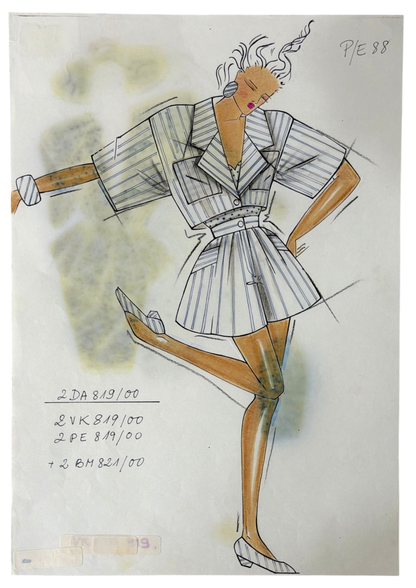 Designer Hand Drawn Artwork From Fashion Company Dior: Designer Hand Drawn Artwork From Fashion Company Dior
