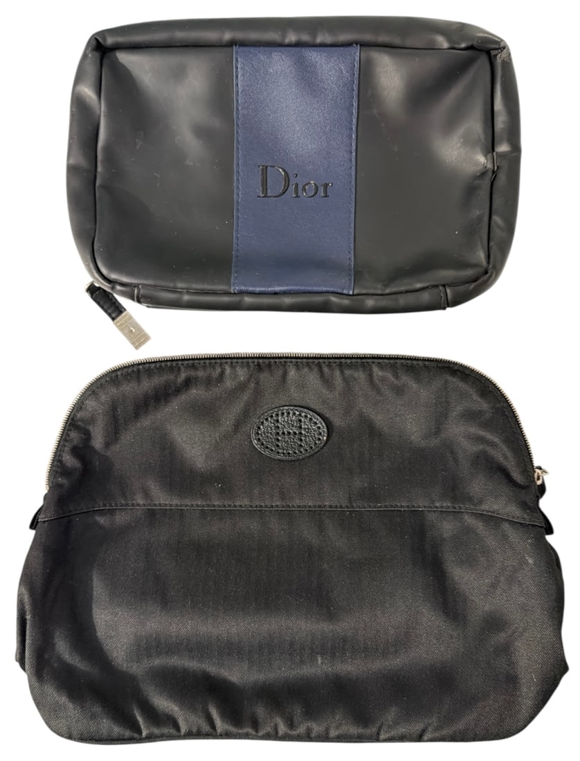 Dior and Hermes Makeup Bags: AUTHENTICATION HAS NOT BEEN PERFORMED TO GUARANTEE VERIFICATION | All purchases are made at the buyers discretion
