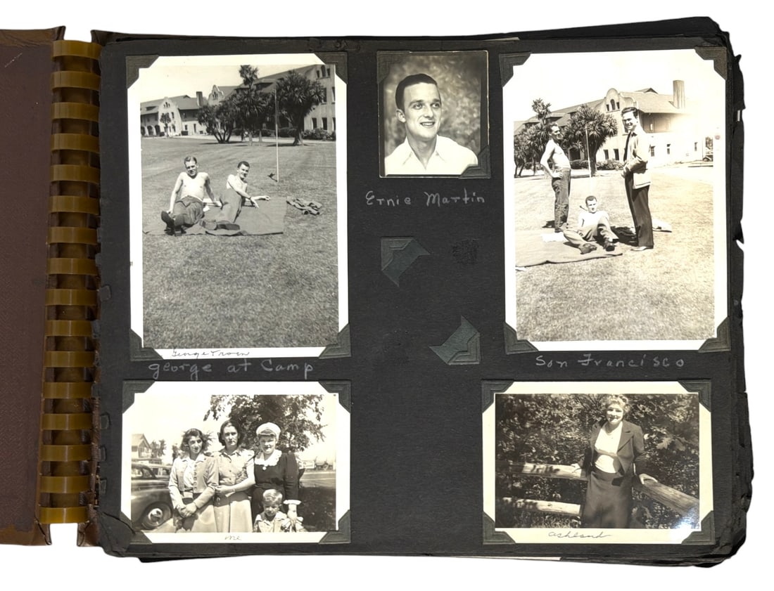 Vintage Photo Album with Vintage Photos: Vintage Photo Album with Vintage Photos