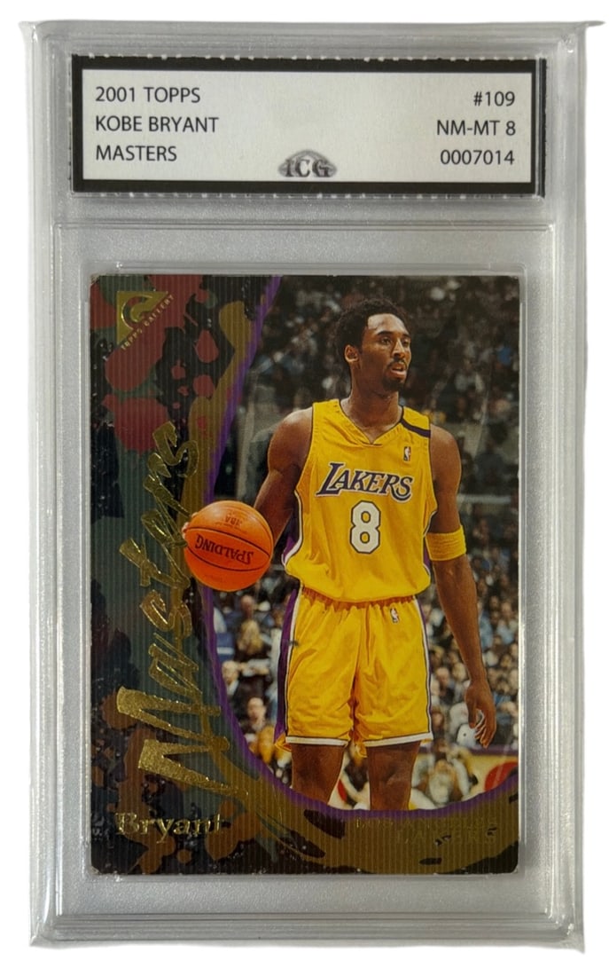 2001 Topps Kobe Bryant | No. 109 | Graded 8: 2001 Topps Kobe Bryant | No. 109 | Graded 8