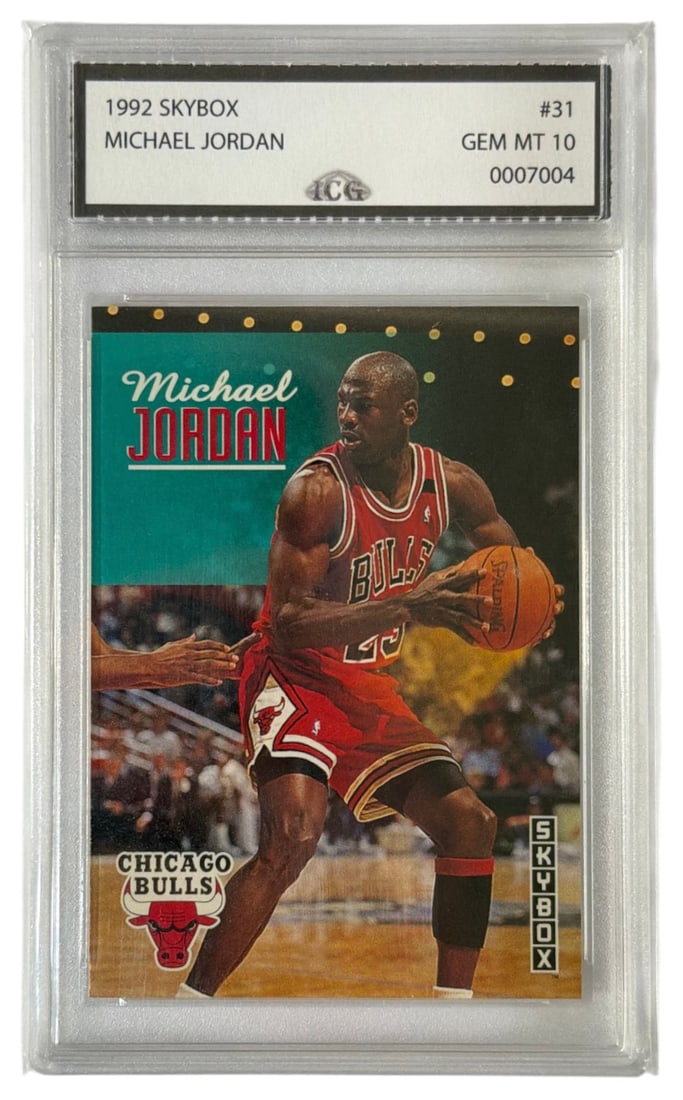 1992 Skybox Michael Jordan | No. 31 | Graded 10 (1 of 2)