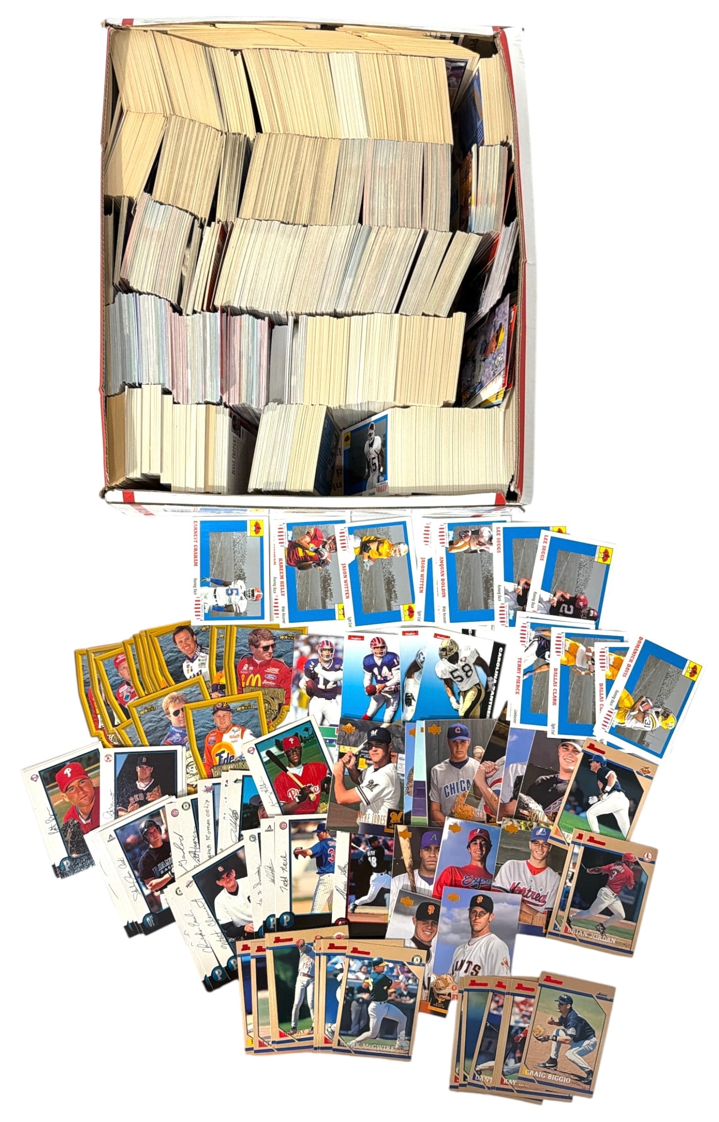 Sports Collectors Cards: AUTHENTICATION HAS NOT BEEN PERFORMED TO GUARANTEE VERIFICATION | All purchases are made at the buyers discretion