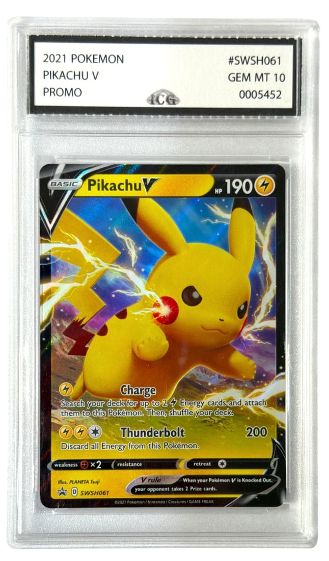 2021 Pikachu | Pokemon Promo | Graded 10 (1 of 2)