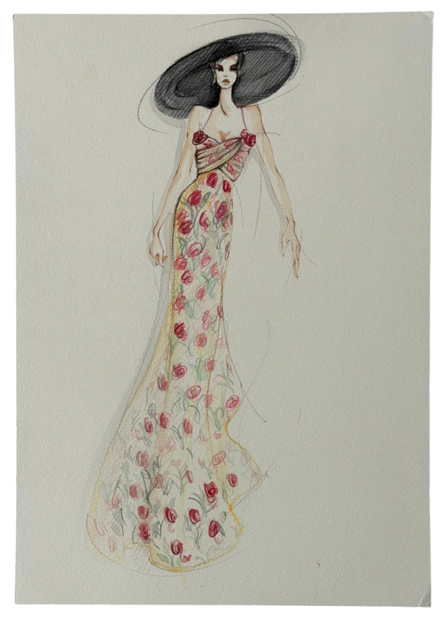 Designer Hand Drawn Artwork From Fashion Designer: Designer Hand Drawn Artwork From Fashion Designer