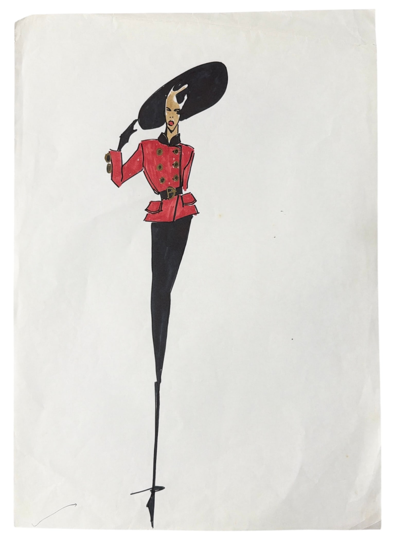 Designer Hand Drawn Artwork From Fashion Designer: Designer Hand Drawn Artwork From Fashion Designer