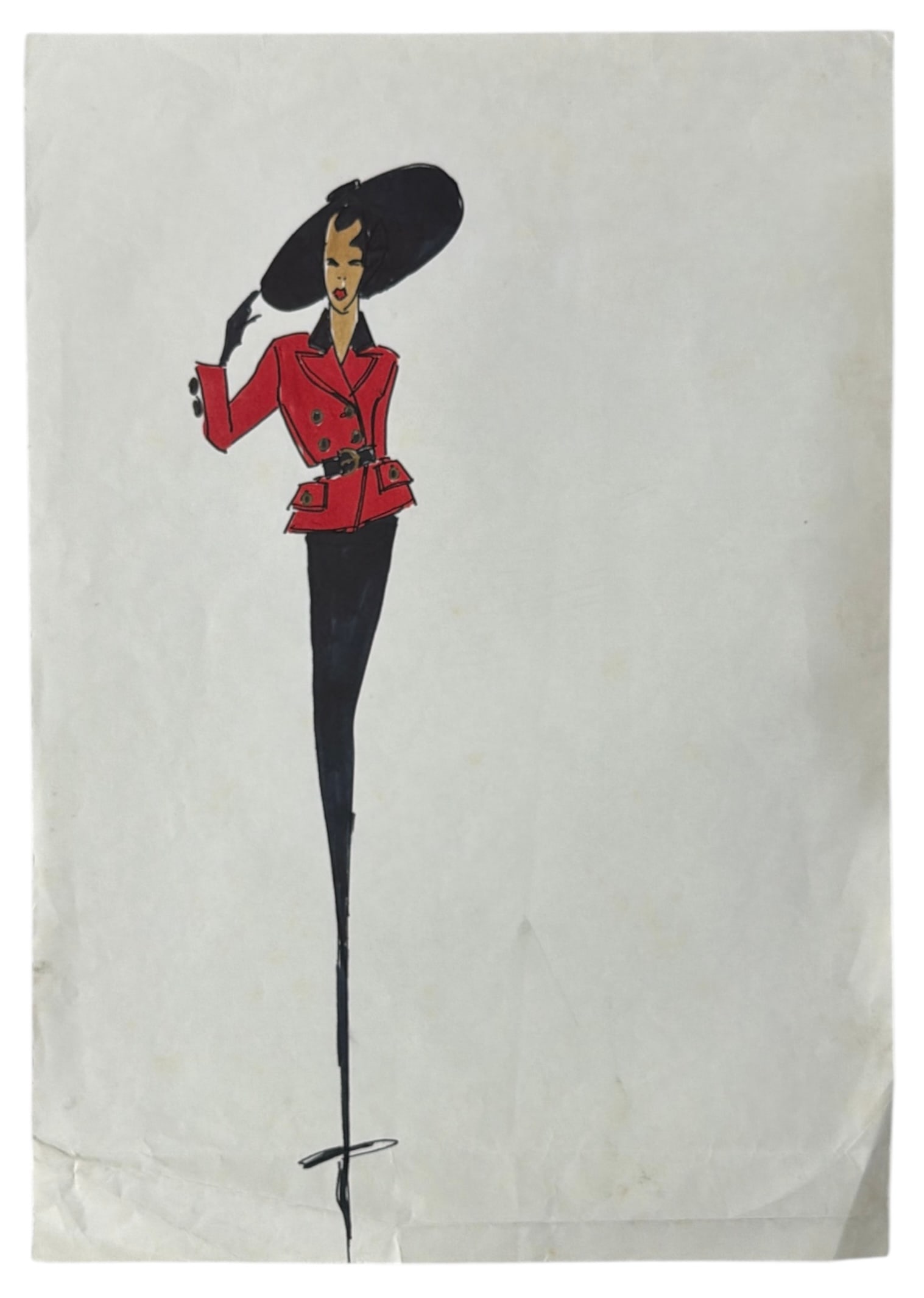 Designer Hand Drawn Artwork From Fashion Designer: Designer Hand Drawn Artwork From Fashion Designer