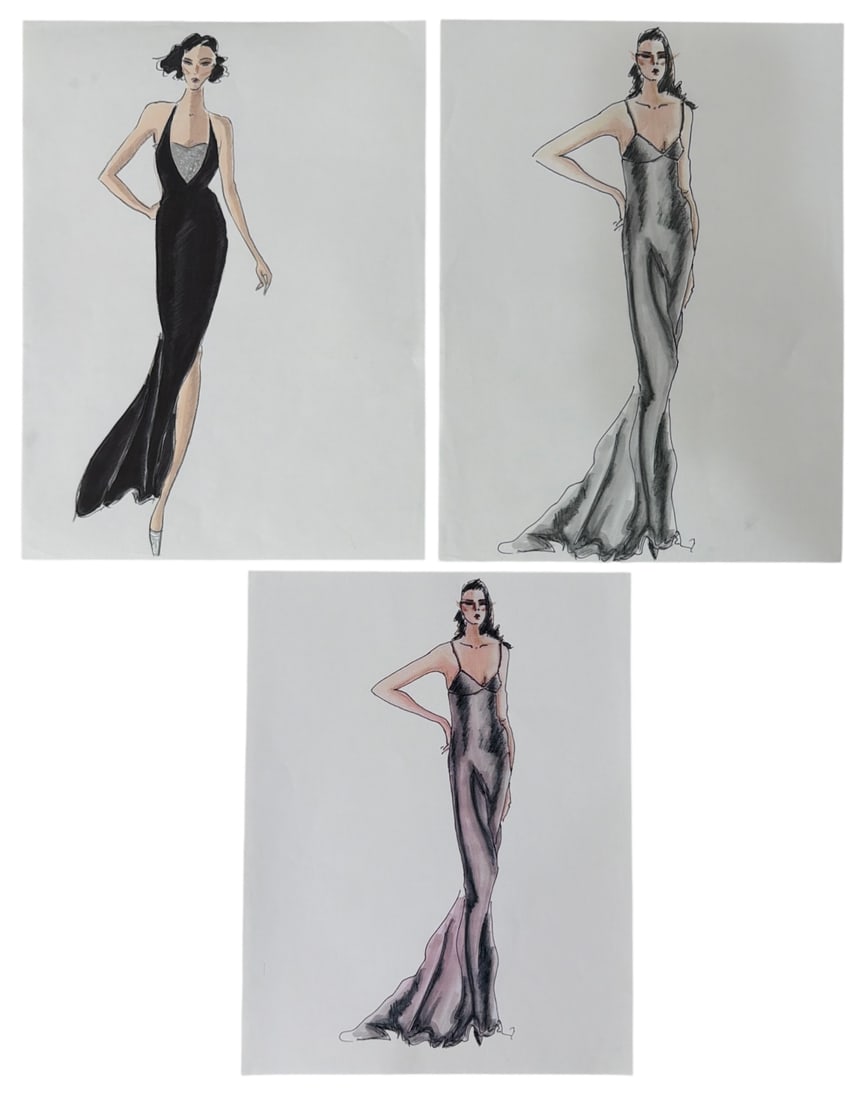 Designer Hand Drawn Artworks From Fashion Designer: Designer Hand Drawn Artworks From Fashion Designer