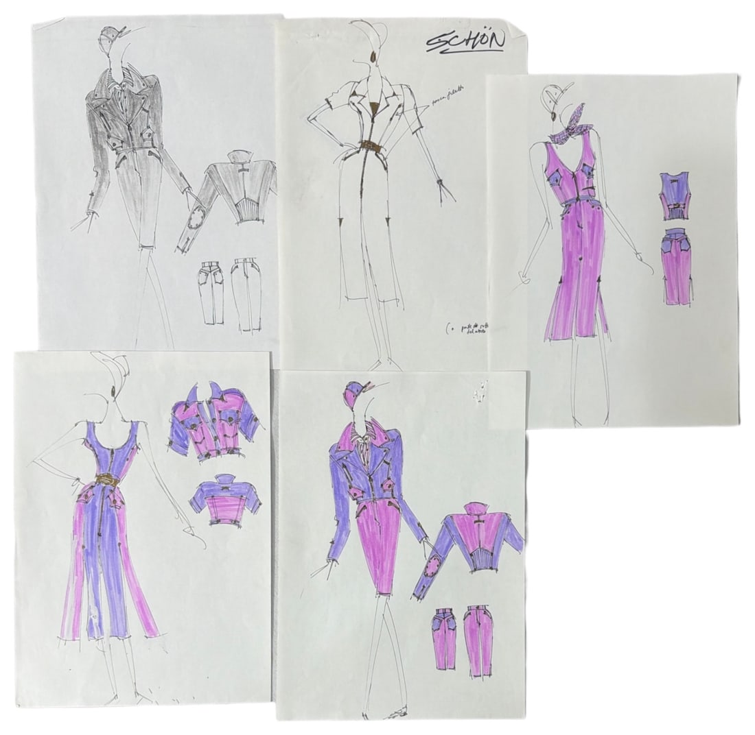Designer Hand Drawn Artworks From Fashion Designer: Designer Hand Drawn Artworks From Fashion Designer