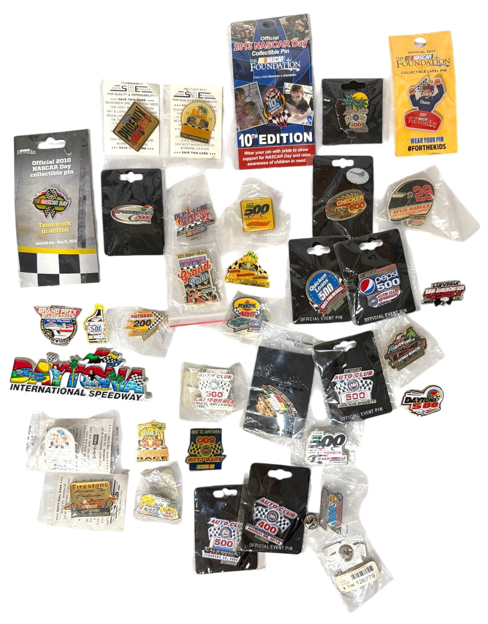 Nascar Pin Collection: Nascar Pin Collection