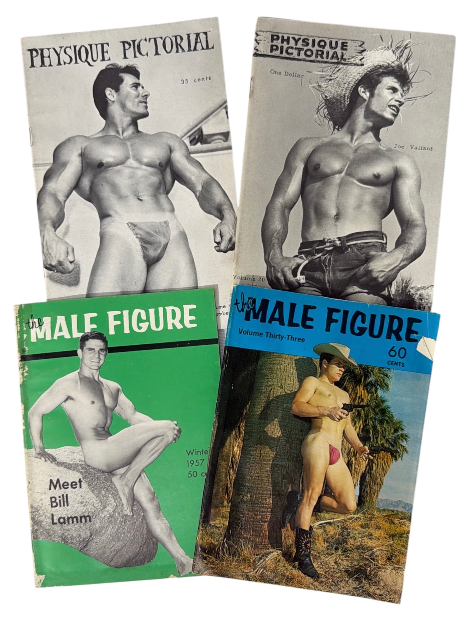 The Male Figure and Physique Pictorial Mini Magazine Collection: The Male Figure and Physique Pictorial Mini Magazine Collection