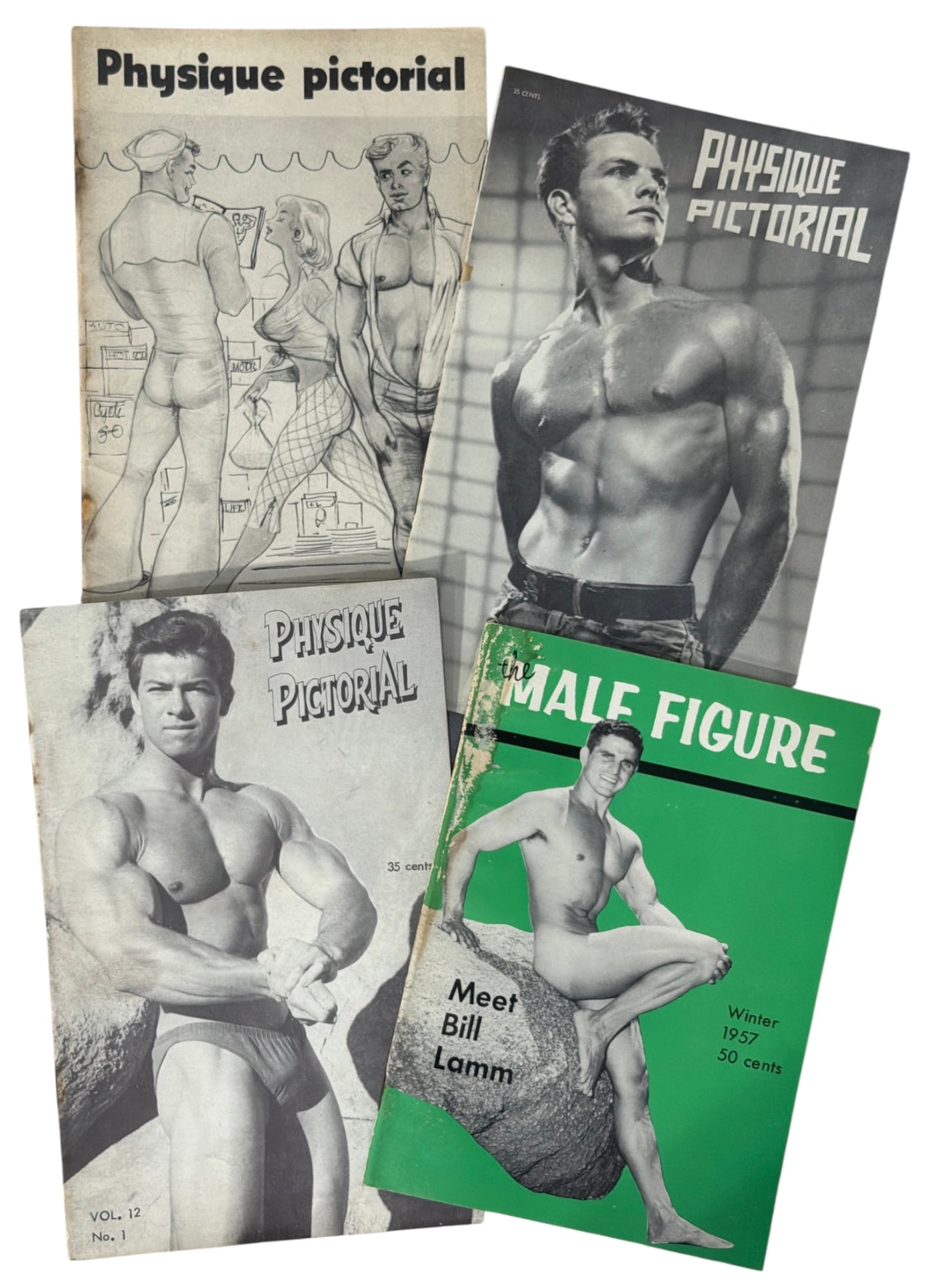 The Male Figure and Physique Pictorial Mini Magazine Collection: The Male Figure and Physique Pictorial Mini Magazine Collection