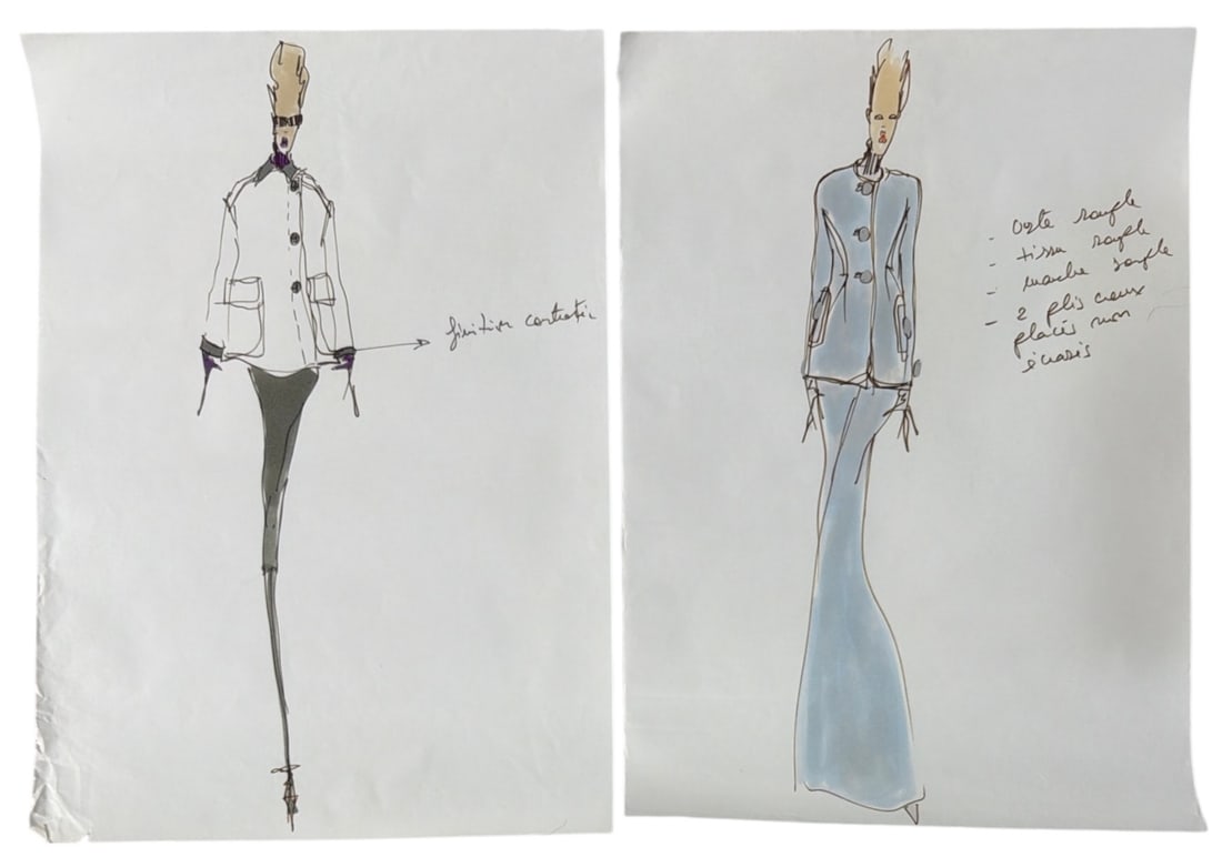 Designer Hand Drawn Artworks From Fashion Designer: Designer Hand Drawn Artworks From Fashion Designer