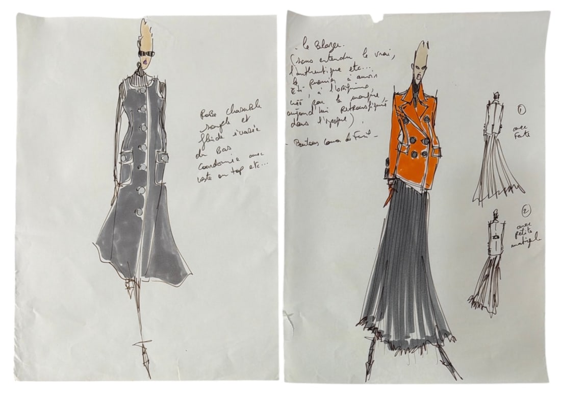 Designer Hand Drawn Artworks From Fashion Designer: Designer Hand Drawn Artworks From Fashion Designer