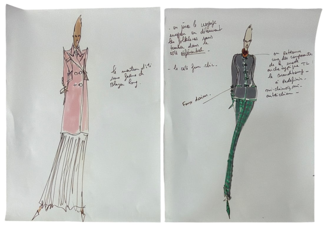 Designer Hand Drawn Artworks From Fashion Designer: Designer Hand Drawn Artworks From Fashion Designer