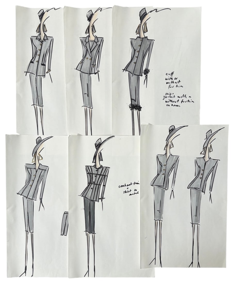 Designer Hand Drawn Artworks From Fashion Designer: Designer Hand Drawn Artworks From Fashion Designer