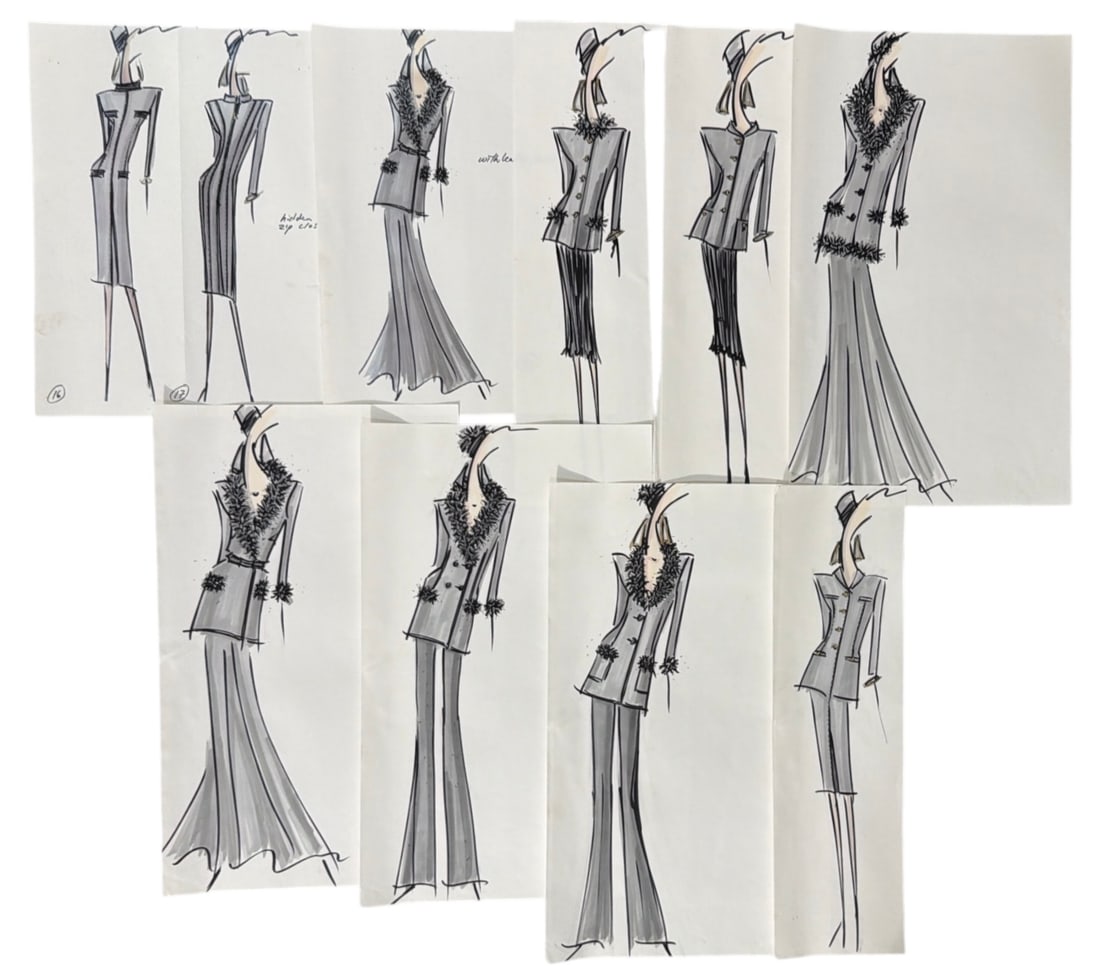 Designer Hand Drawn Artworks From Fashion Designer: Designer Hand Drawn Artworks From Fashion Designer