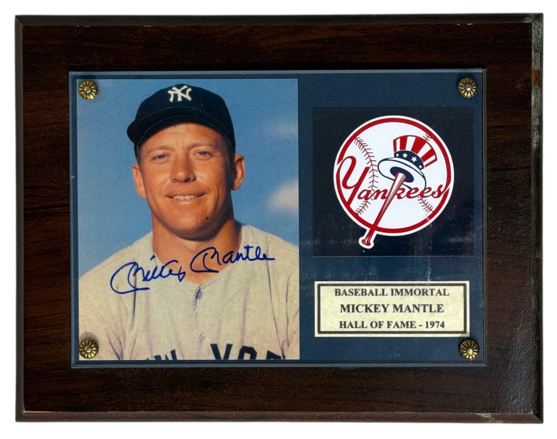 Photo of Mickey Mantle: Photo of Mickey Mantle