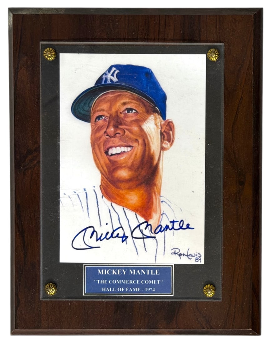 Photo of Mickey Mantle: Photo of Mickey Mantle