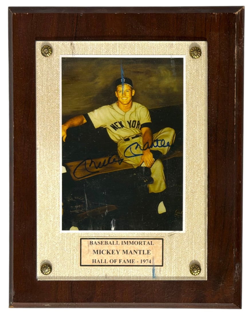 Photo of Mickey Mantle: Photo of Mickey Mantle