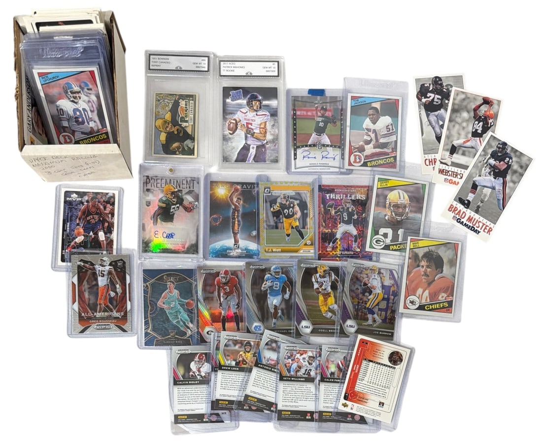 Sports Collectors Cards: AUTHENTICATION HAS NOT BEEN PERFORMED TO GUARANTEE VERIFICATION | All purchases are made at the buyers discretion
