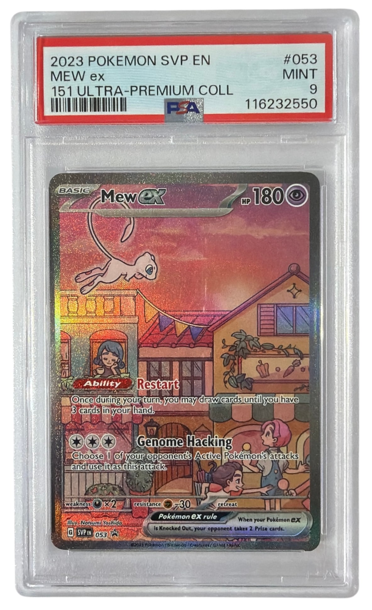 2023 Mew | Pokemon EX Ultra | No. 53 | Graded 9: 2023 Mew | Pokemon EX Ultra | No. 53 | Graded 9