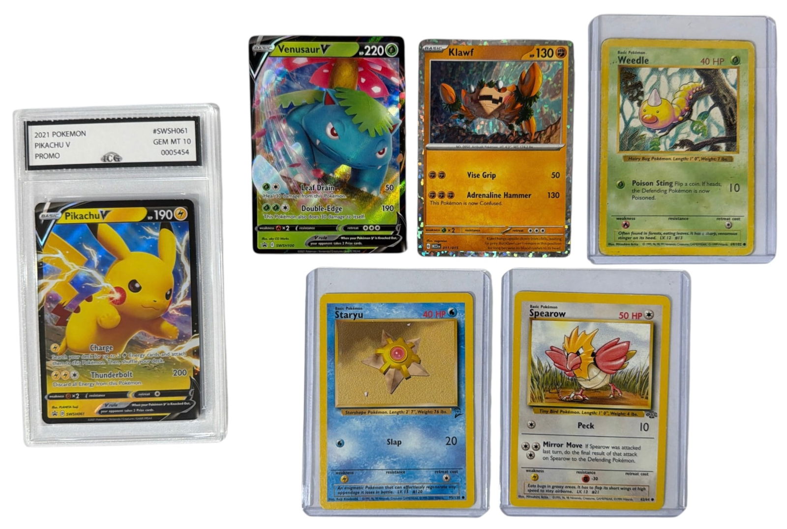 Graded Pokemon Trading Card and Trading Card Collection (1 of 2)