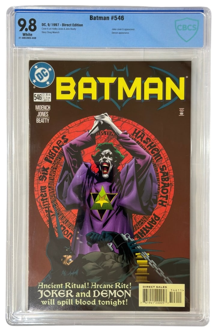 DCs Batman | No. 546 | Graded 9.8: DCs Batman | No. 546 | Graded 9.8
