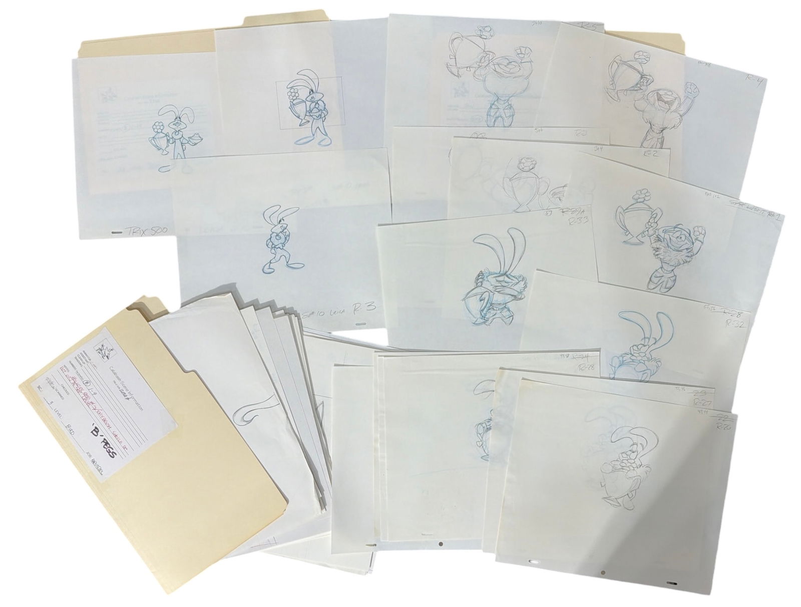 Hand Drawn Animation Cel Collection: Hand Drawn Animation Cel Collection