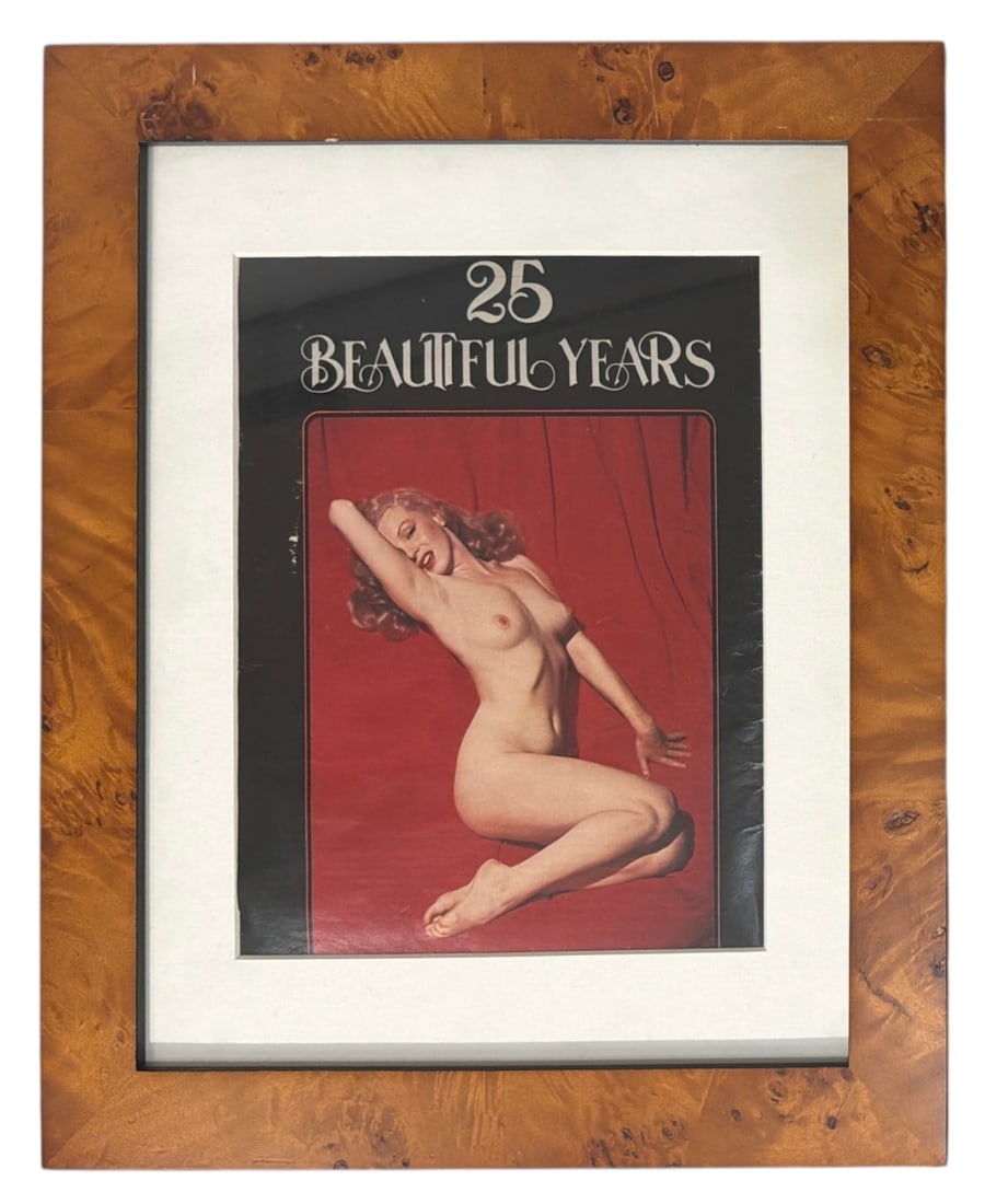 Framed Photo of Marilyn Monroe: Framed Photo of Marilyn Monroe