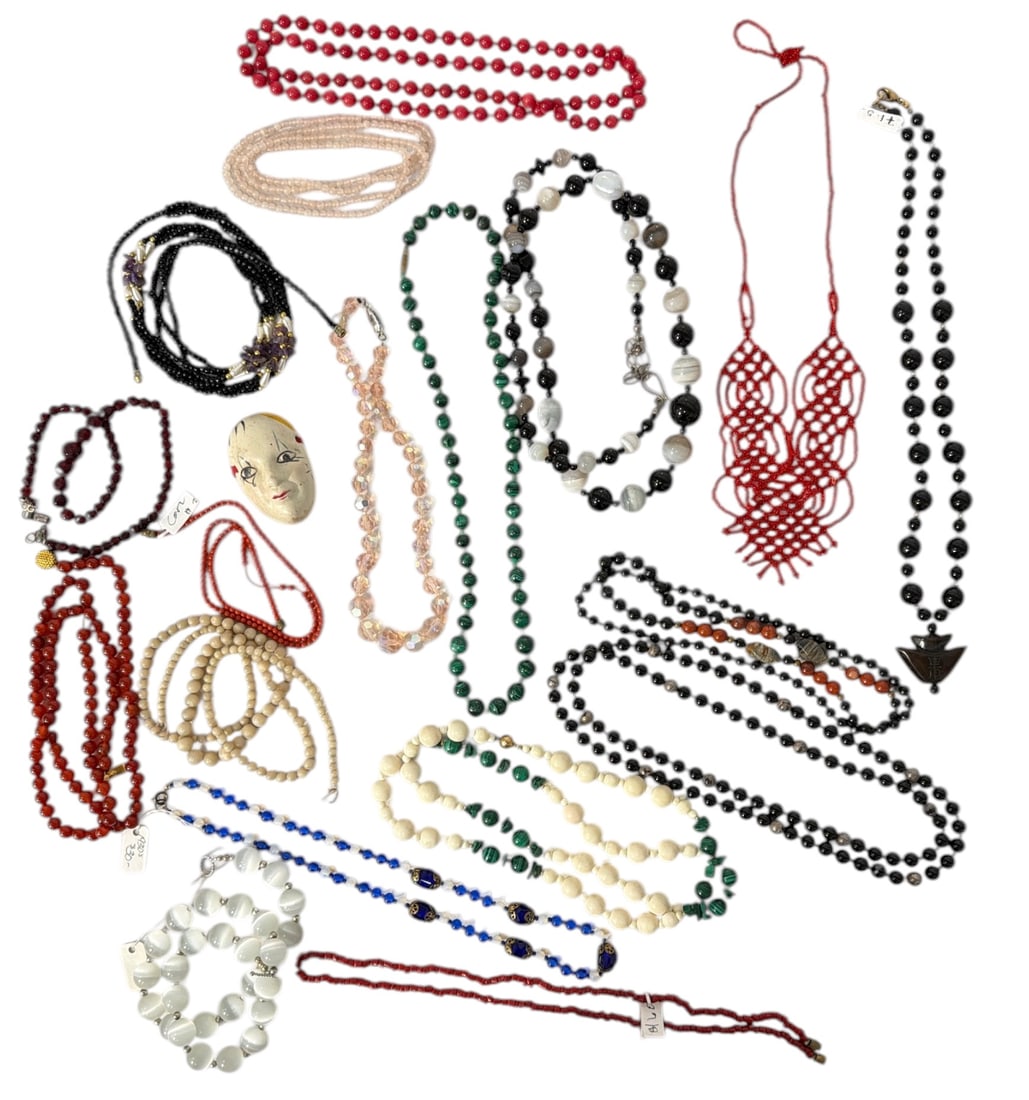 Beaded Necklace and Mintaure Mask Collection: Beaded Necklace and Mintaure Mask Collection