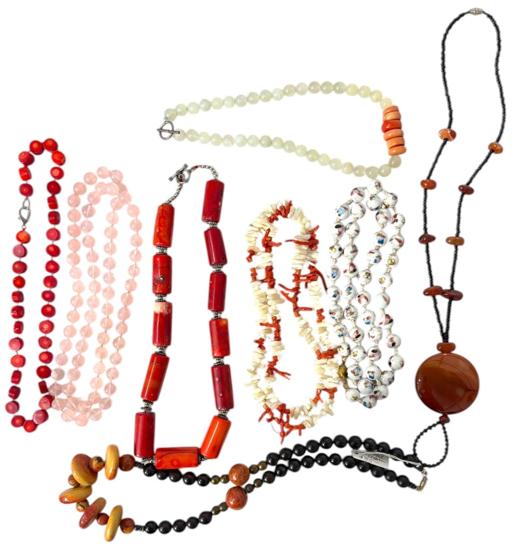 Beaded Necklace Collection (1 of 1)