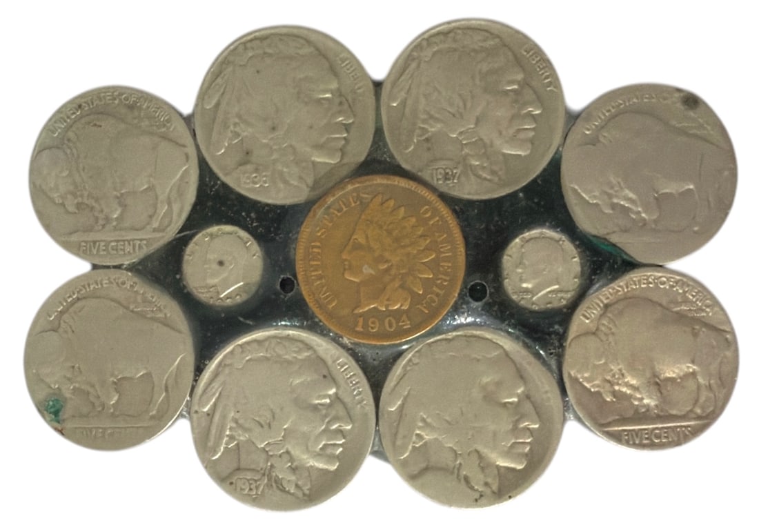 Coin Belt Buckle: Coin Belt Buckle