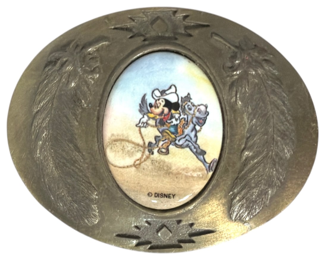 Disney Mickey Mouse Belt Buckle by Impressions: Disney Mickey Mouse Belt Buckle by Impressions