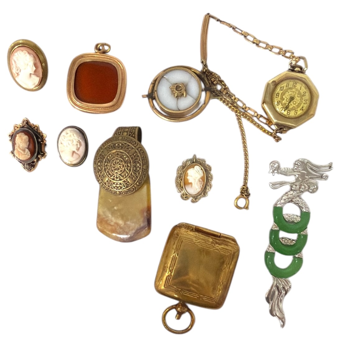 Custom Pendant Watch and Pin Collection: Custom Pendant Watch and Pin Collection