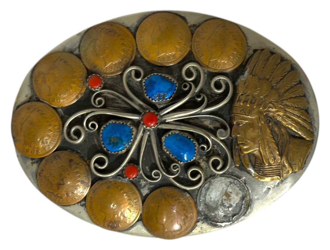 Coin Belt Buckle: Coin Belt Buckle