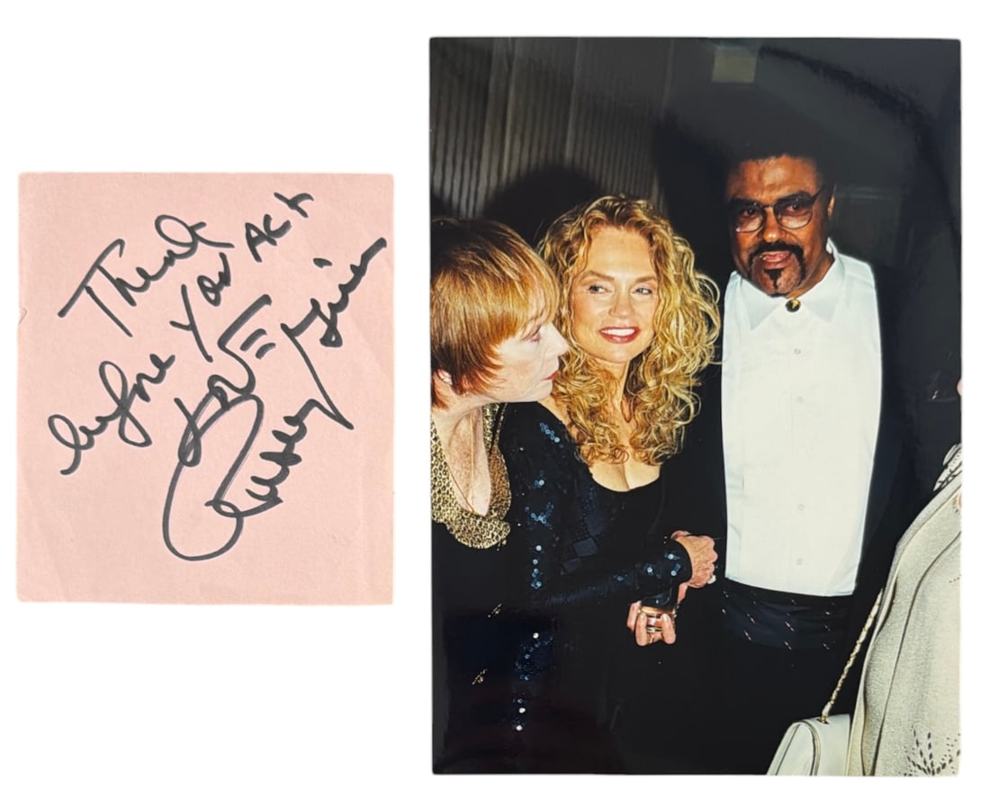 Autograph of Rosey Grier and Photo | no coa: AUTHENTICATION HAS NOT BEEN PERFORMED TO GUARANTEE VERIFICATION | All purchases are made at the buyers discretion