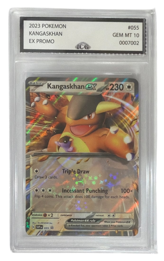 2023 Kangaskhan | Pokemon EX Promo | No. 55 | Graded 10: 2023 Kangaskhan | Pokemon EX Promo | No. 55 | Graded 10