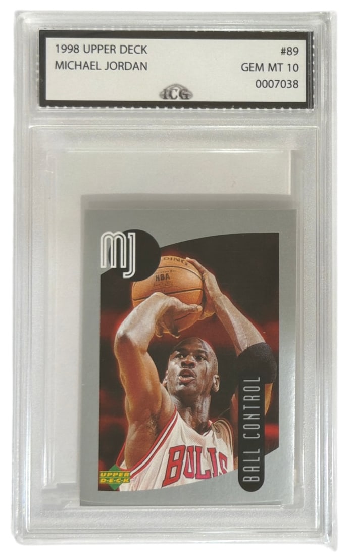 1998 Upper Deck Michael Jordan | No. 89 | Graded 10: 1998 Upper Deck Michael Jordan | No. 89 | Graded 10