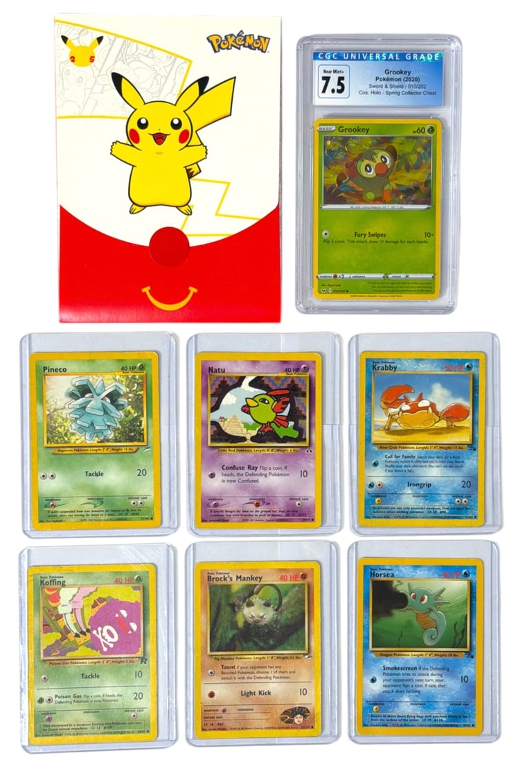 Graded Pokemon Trading Card and Trading Card Collection: AUTHENTICATION HAS NOT BEEN PERFORMED TO GUARANTEE VERIFICATION | All purchases are made at the buyers discretion