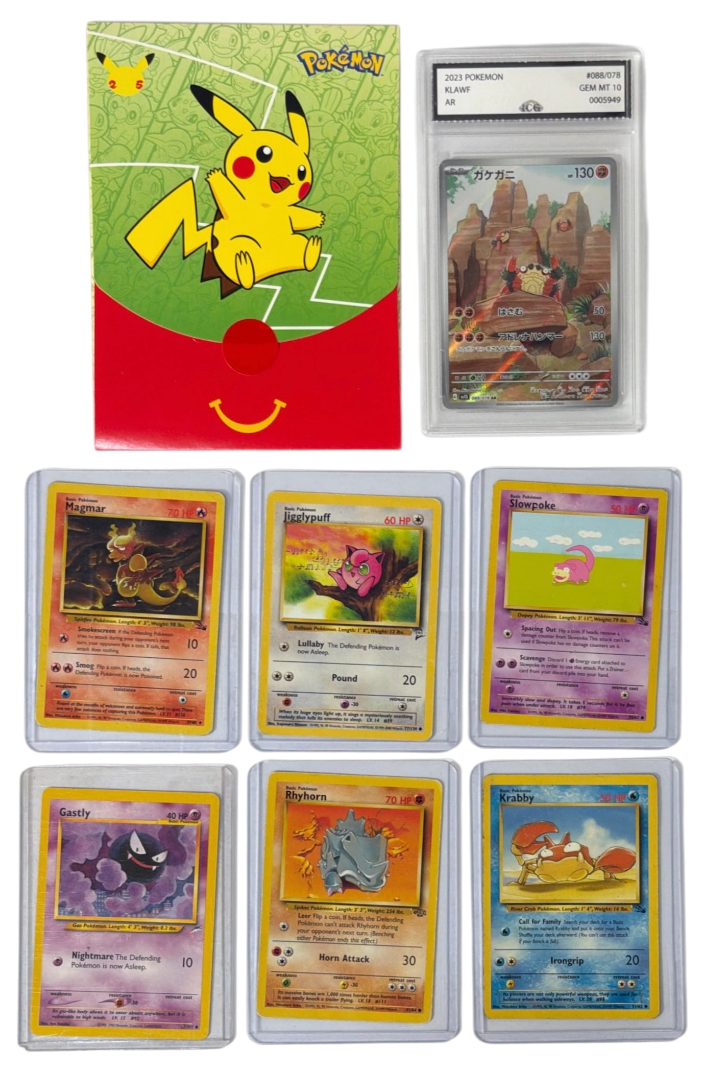 Graded Pokemon Trading Card and Trading Card Collection: AUTHENTICATION HAS NOT BEEN PERFORMED TO GUARANTEE VERIFICATION | All purchases are made at the buyers discretion