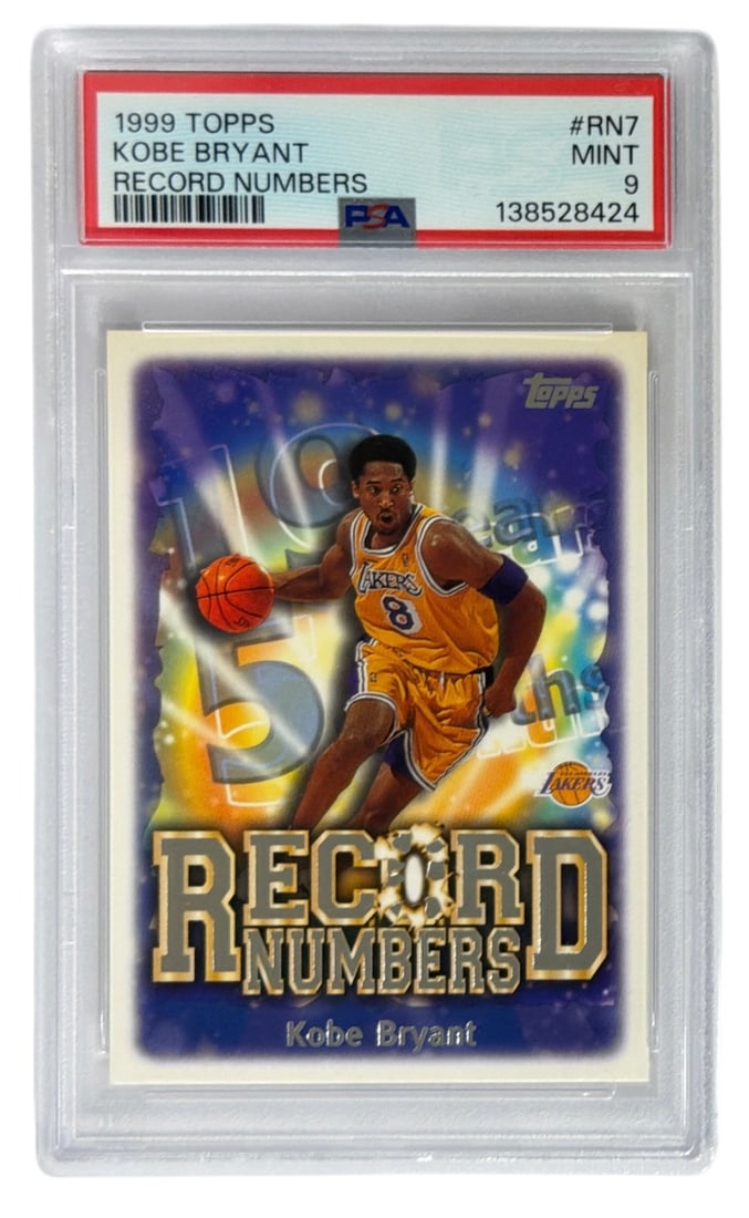 1999 Topps Kobe Bryant | No. RN7 | Graded 9: 1999 Topps Kobe Bryant | No. RN7 | Graded 9